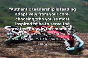 Authentic Leadership Quote by Henna Inam