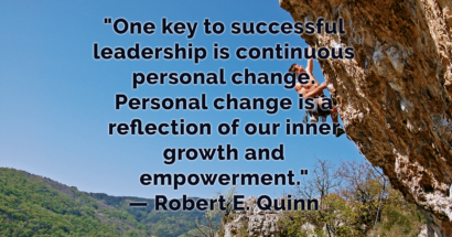 Is Your Leader Interested In CHANGE?